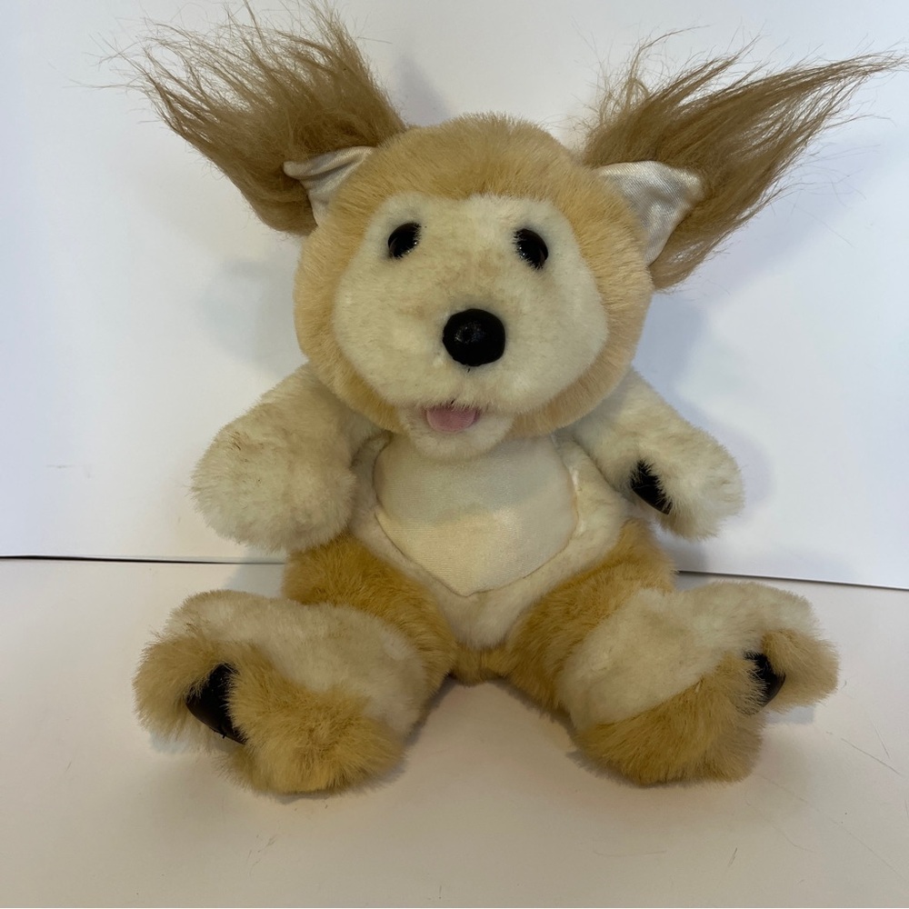 Vintage 1992 My Puppy Loves Me Dog Plush Stuffed Animal Toy Tyco 90s